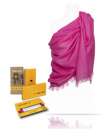 Палантин Унисекс JW100-BERGE/FUCSHIA